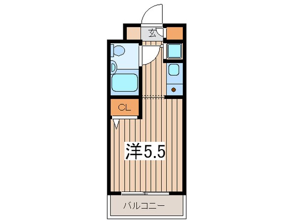 ジョイフル南林間の物件間取画像